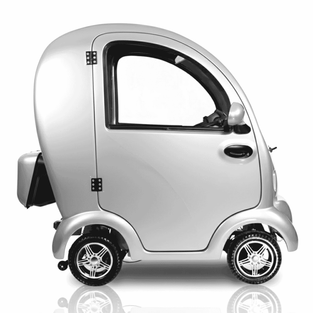 scooterpac deluxe cabin car silver plate side