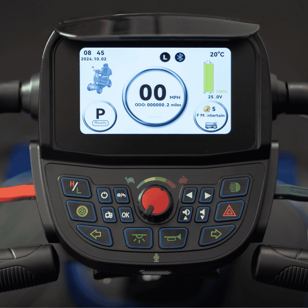 scooterpac ignite sport mobility scooter controls