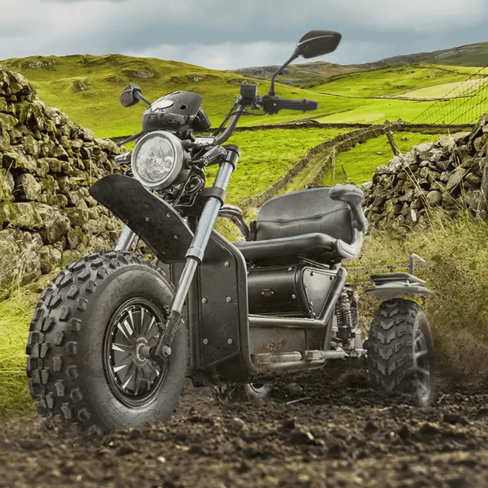 scooterpac invader off road mobility scooter black lifestyle