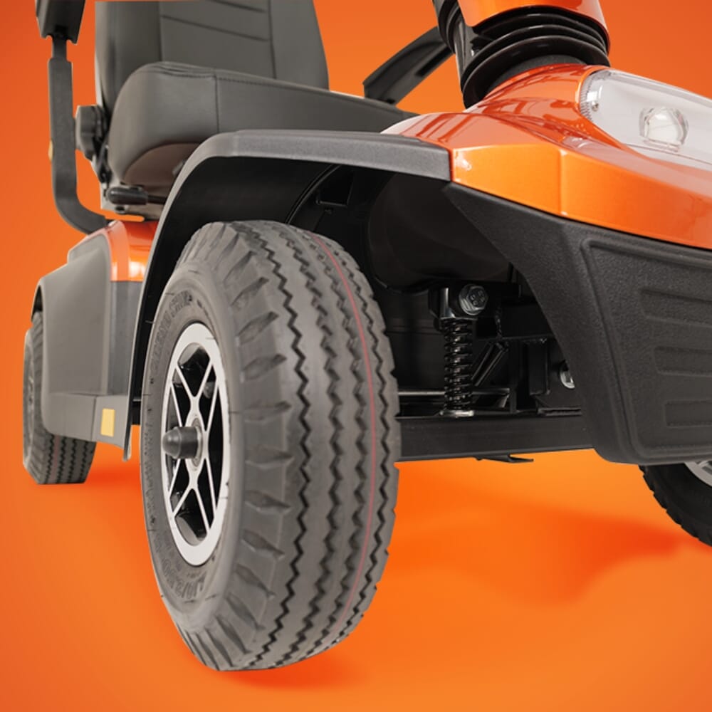 scooterpac savvy 8 mobility scooter suspension