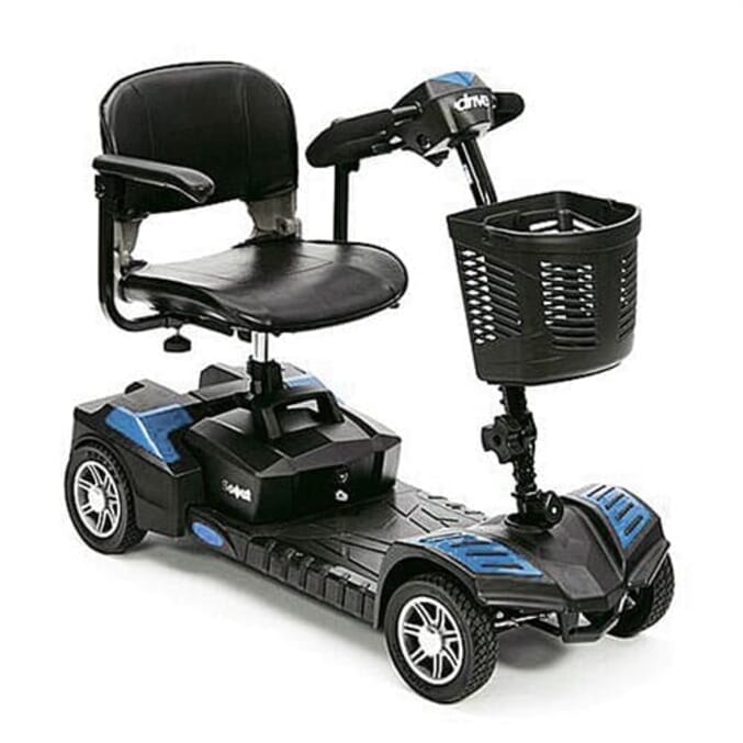 scout mobility adjustable scooter blue