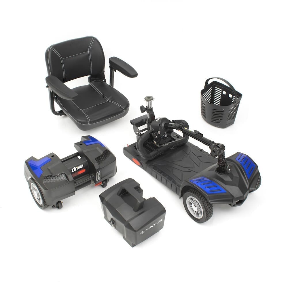 scout venture boot scooter dismantled