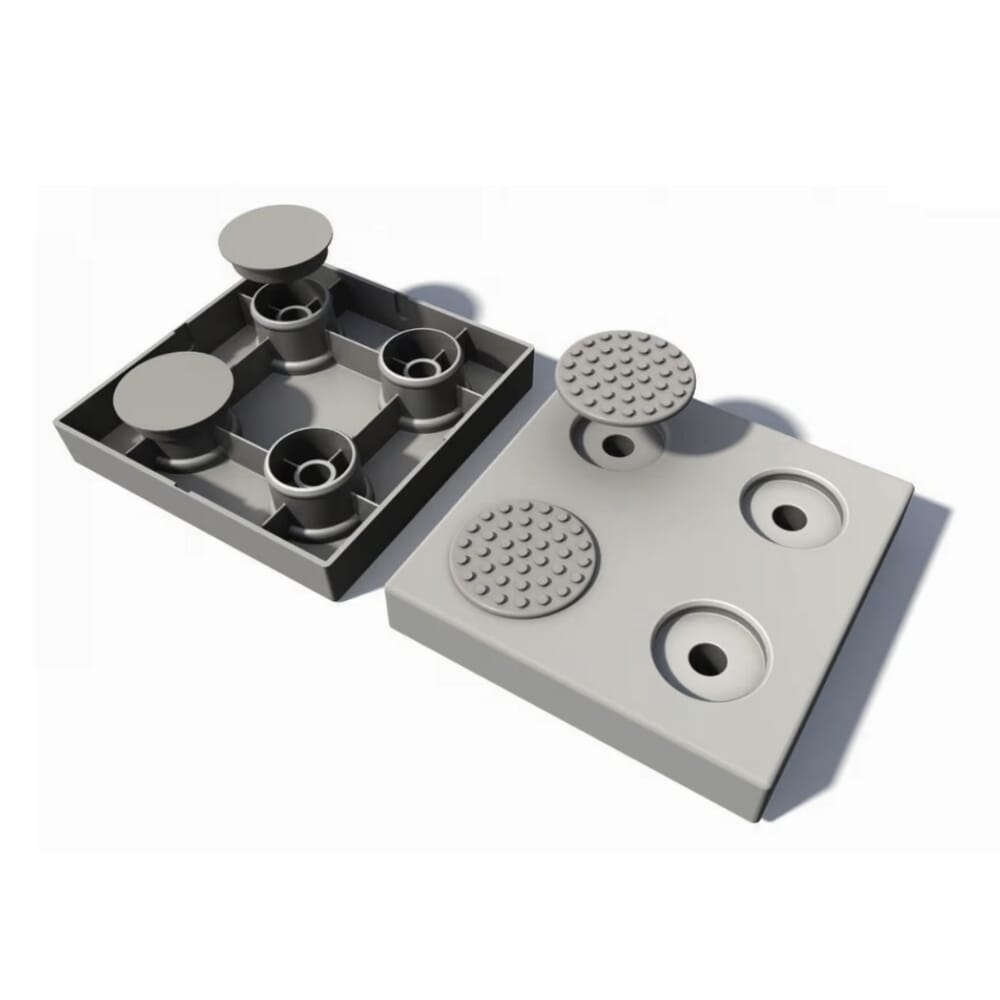 secucare threshold ramp anti slip caps grey