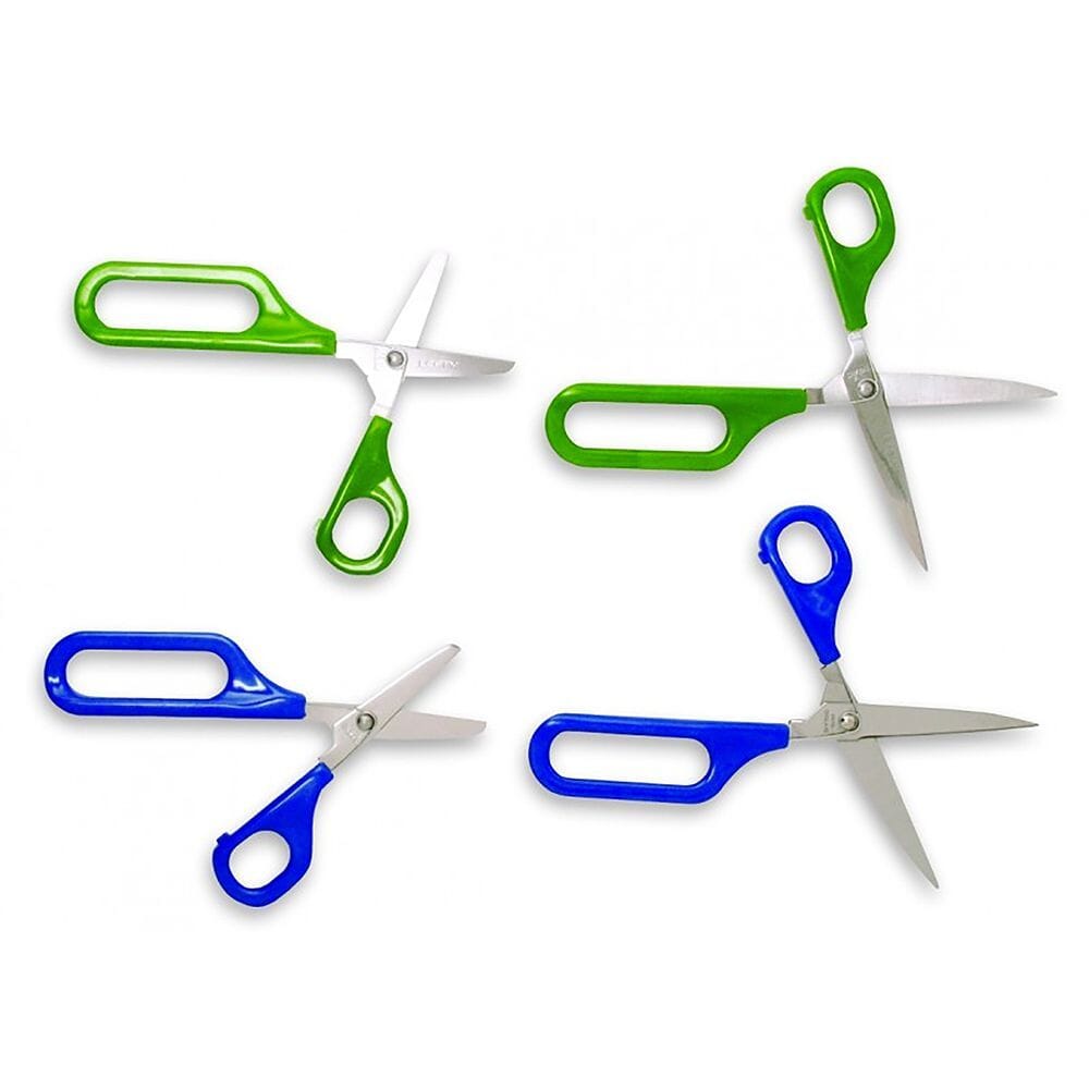 Loop Scissors, Grip Scissors Loop, Handle Self-Opening Scissors