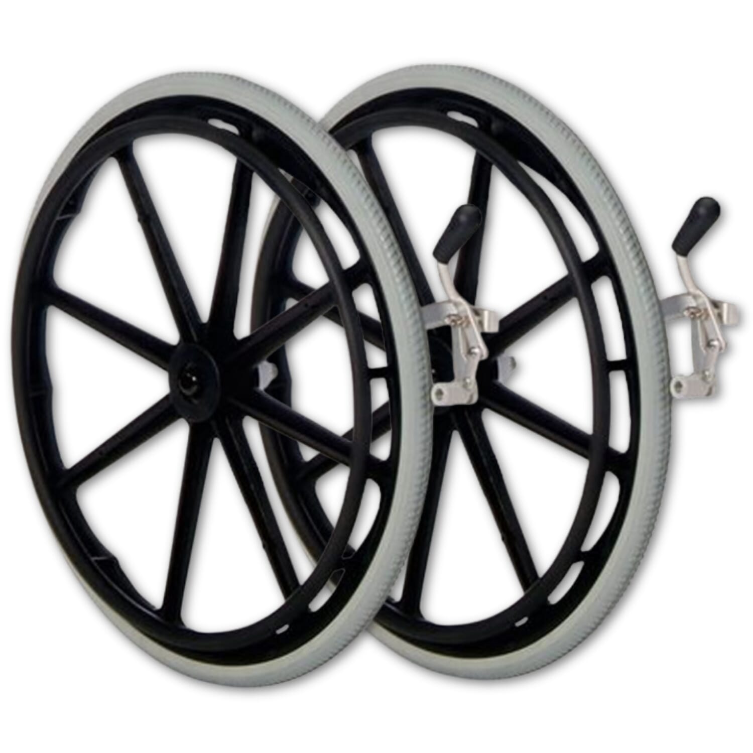 Attendant Propelled Shower / Commode Chair Self Propelled Shower