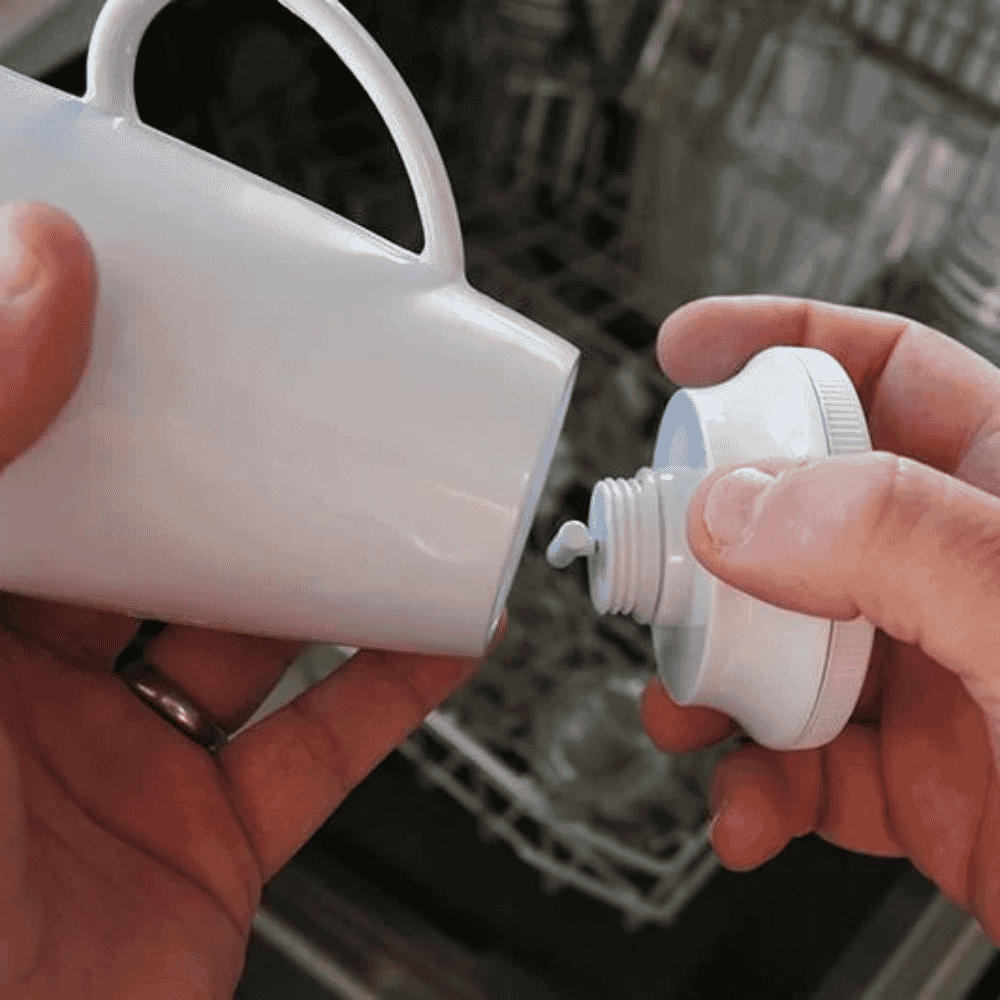 self stir mug white base