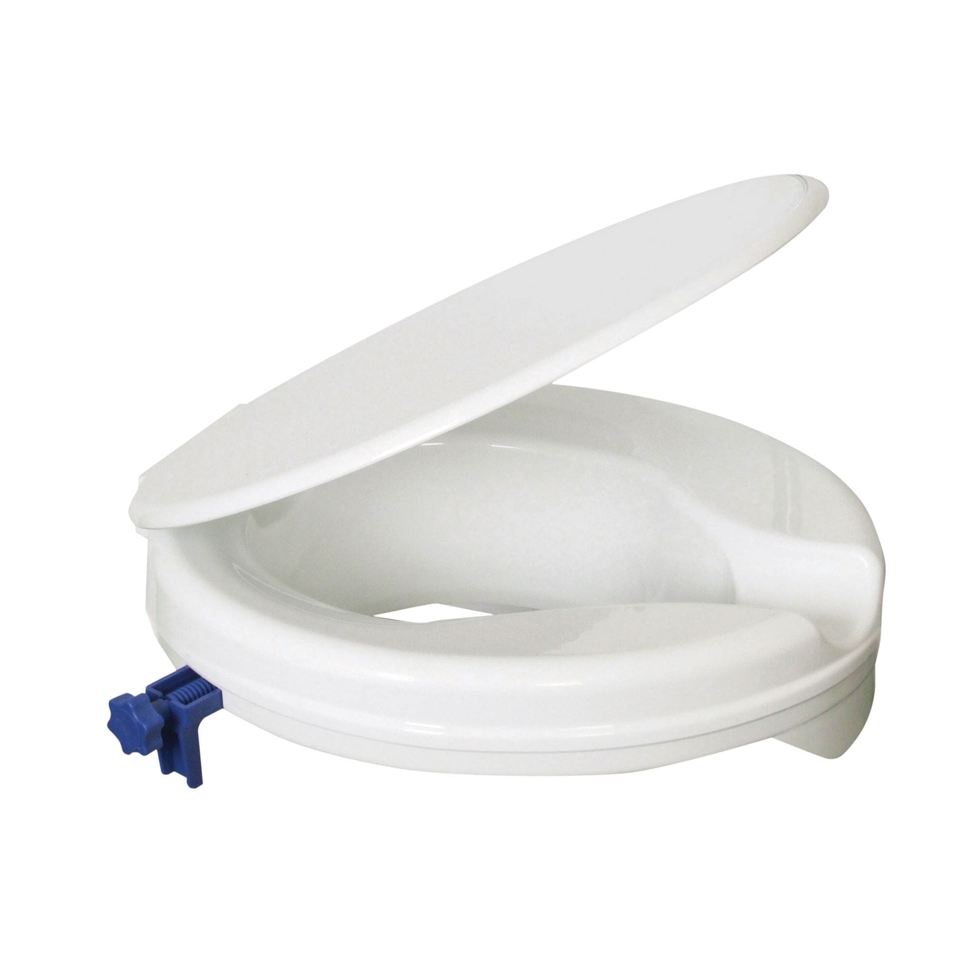 senator plastic raised toilet seat seat height 50 mm 2 with lid