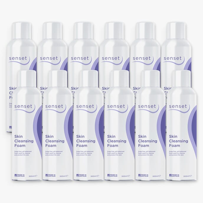 senset cleansing foam 300ml case of 12