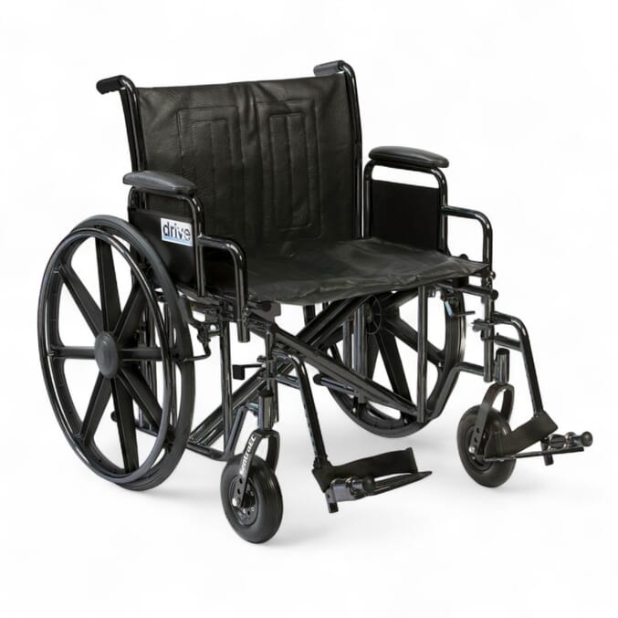 sentra bariatric self propelled wheelchair 24 inch