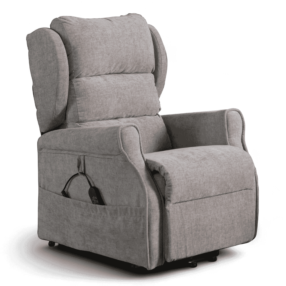 View Serenita Luxury Compact Rise and Recline Chair Dove Grey information