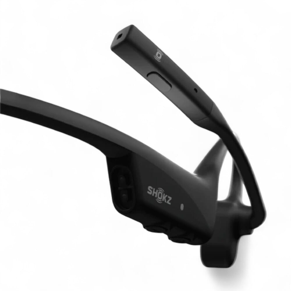shokz opencomm2 headset mic