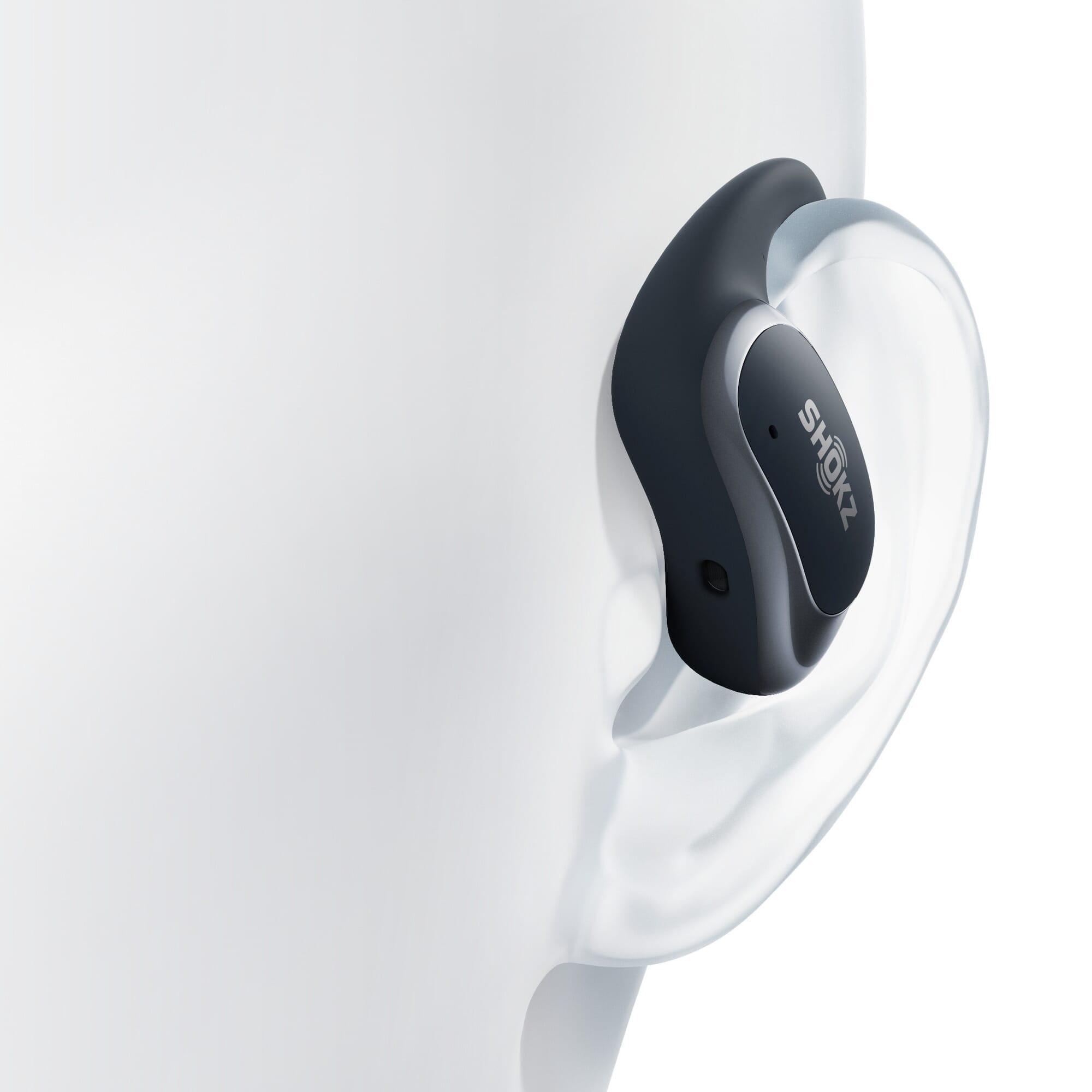 shokz openfit air earbuds black on ear