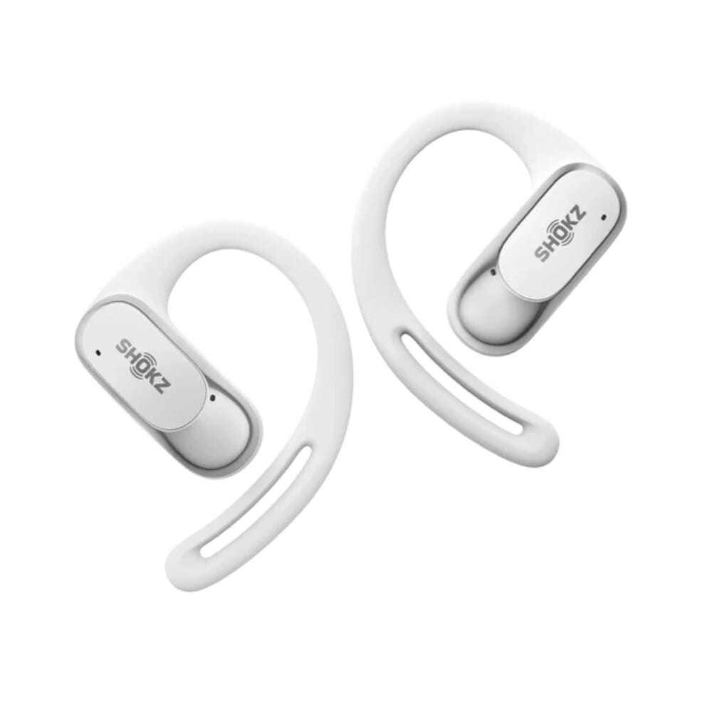 shokz openfit air earbuds white no case