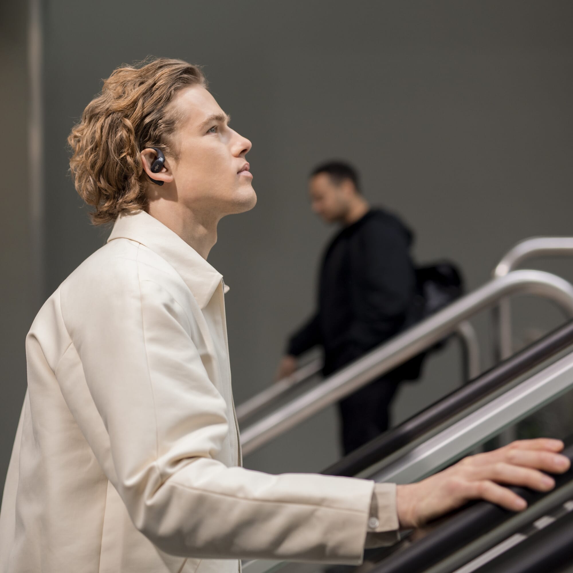 shokz openfit earbuds lifestyle