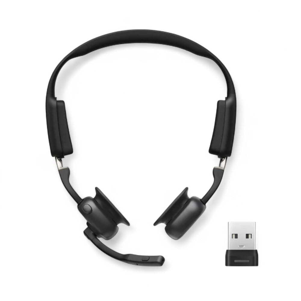 shokz openmeet headset with usb a dongle