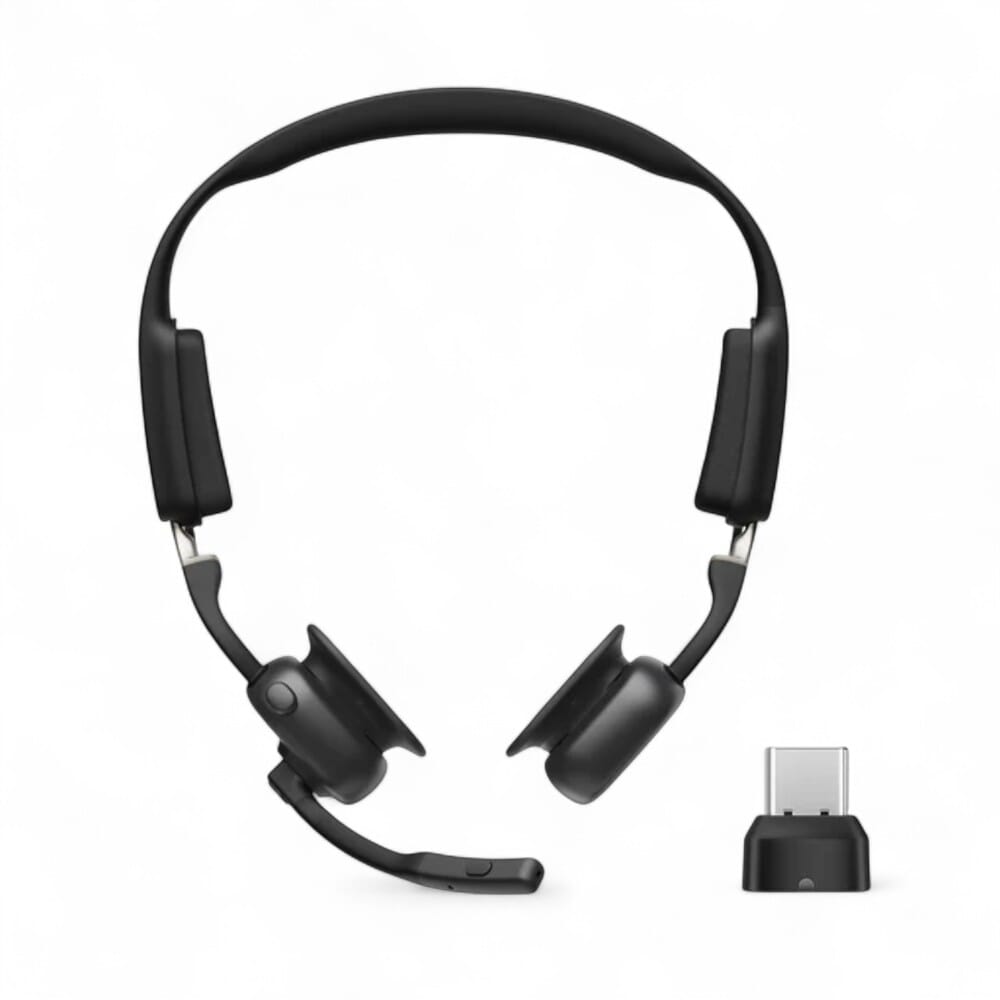 shokz openmeet headset with usb c dongle