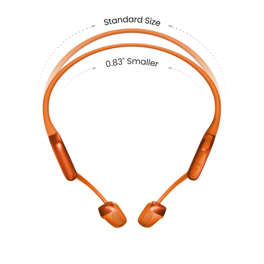 shokz openrun pro 2 mini headphones orange size