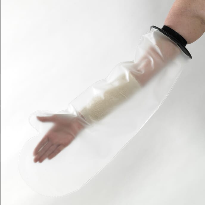 short arm cast and bandage protector