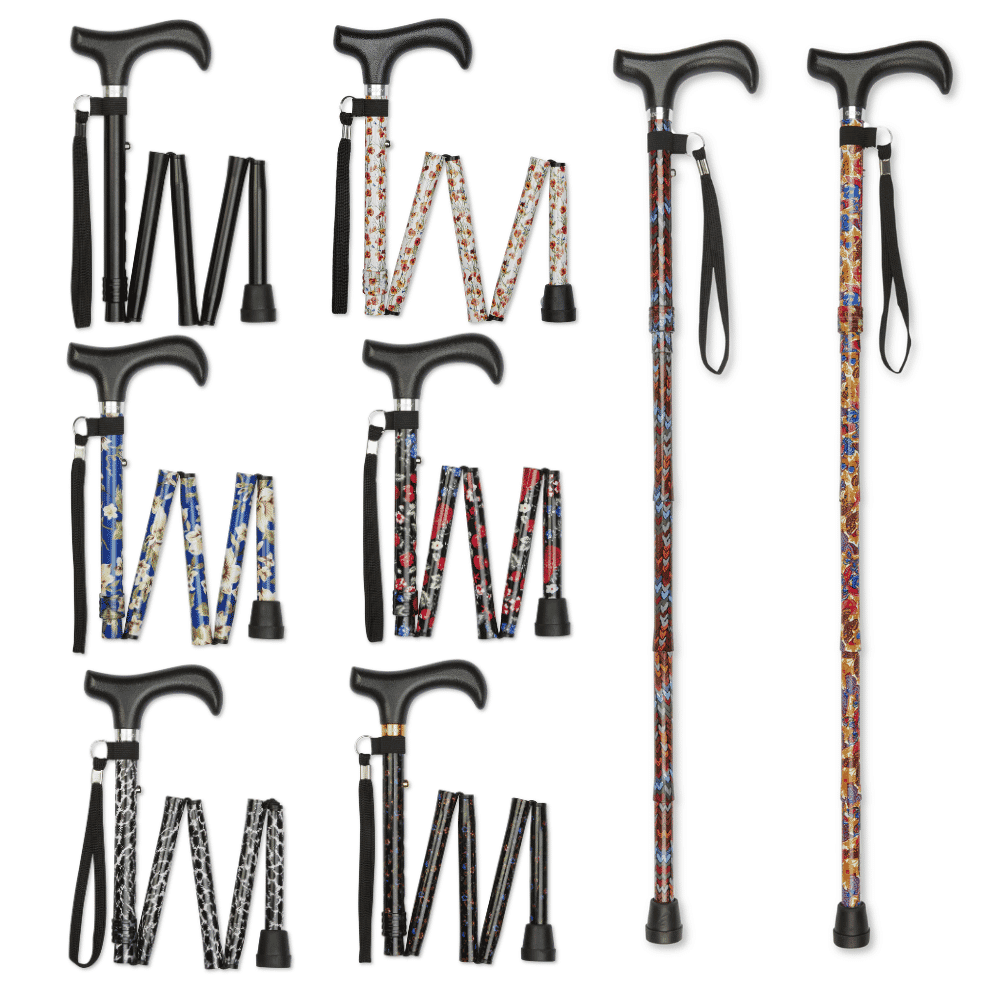 Short Folding Walking Stick