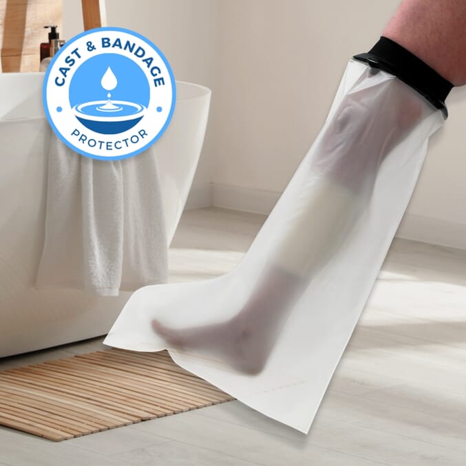 short leg cast and dressing protector 1