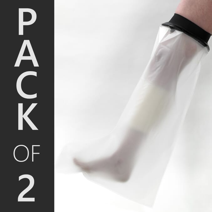 short leg cast and dressing protector pack of 2