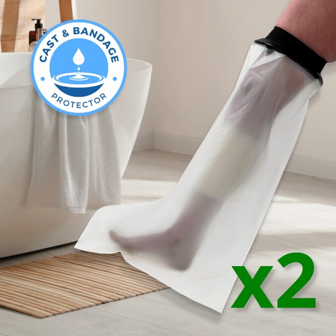 short leg cast and dressing protectors pack of 2