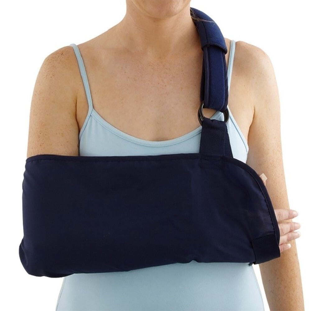 Shoulder Immobiliser Sling with Body Strap - Small from Essential Aids