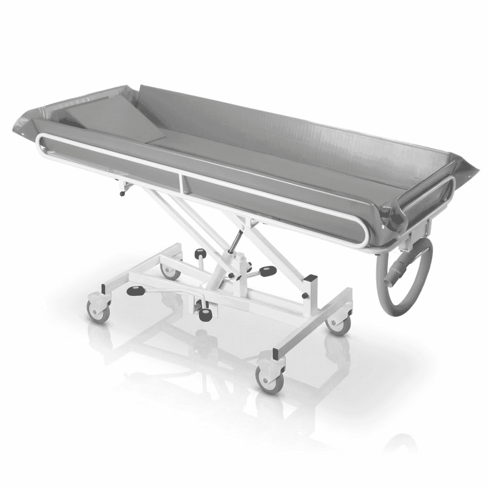 Shower Trolley Electric Height Adjustable
