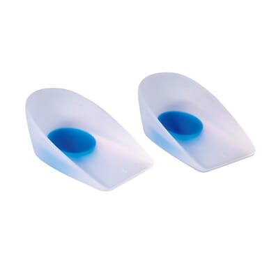 Silicone Heel Cup With Softer Spot In The Centre