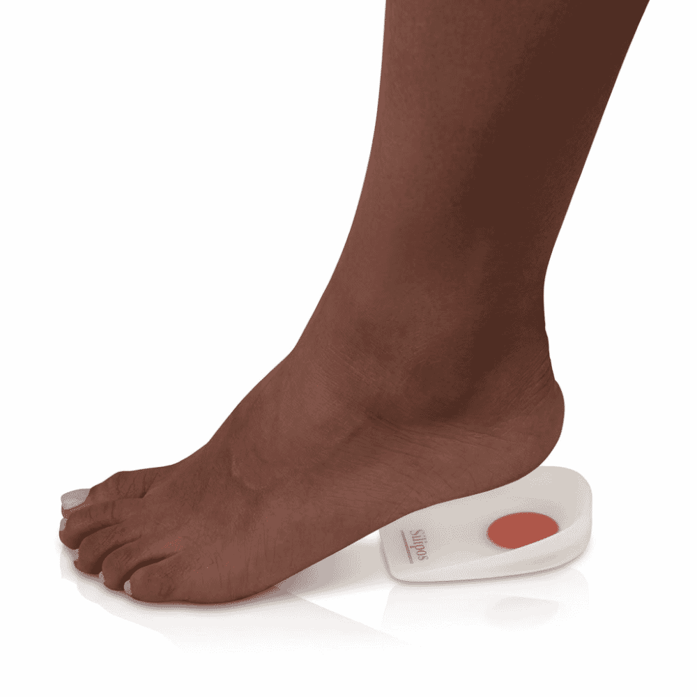 silipos wondercup heel cups under foot