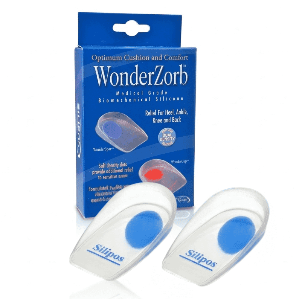 silipos wonderspur heel cups box