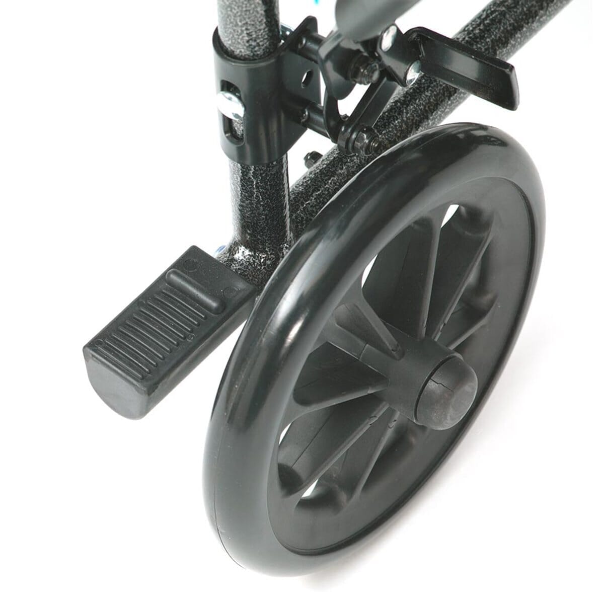 silver sport transit wheelchair rear wheel