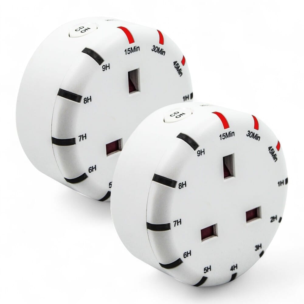 simple countdown plug in timer pack of 2