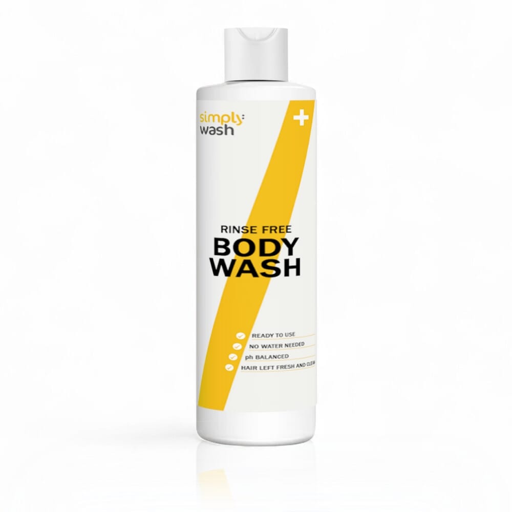 simply wash rinse free body wash 200ml