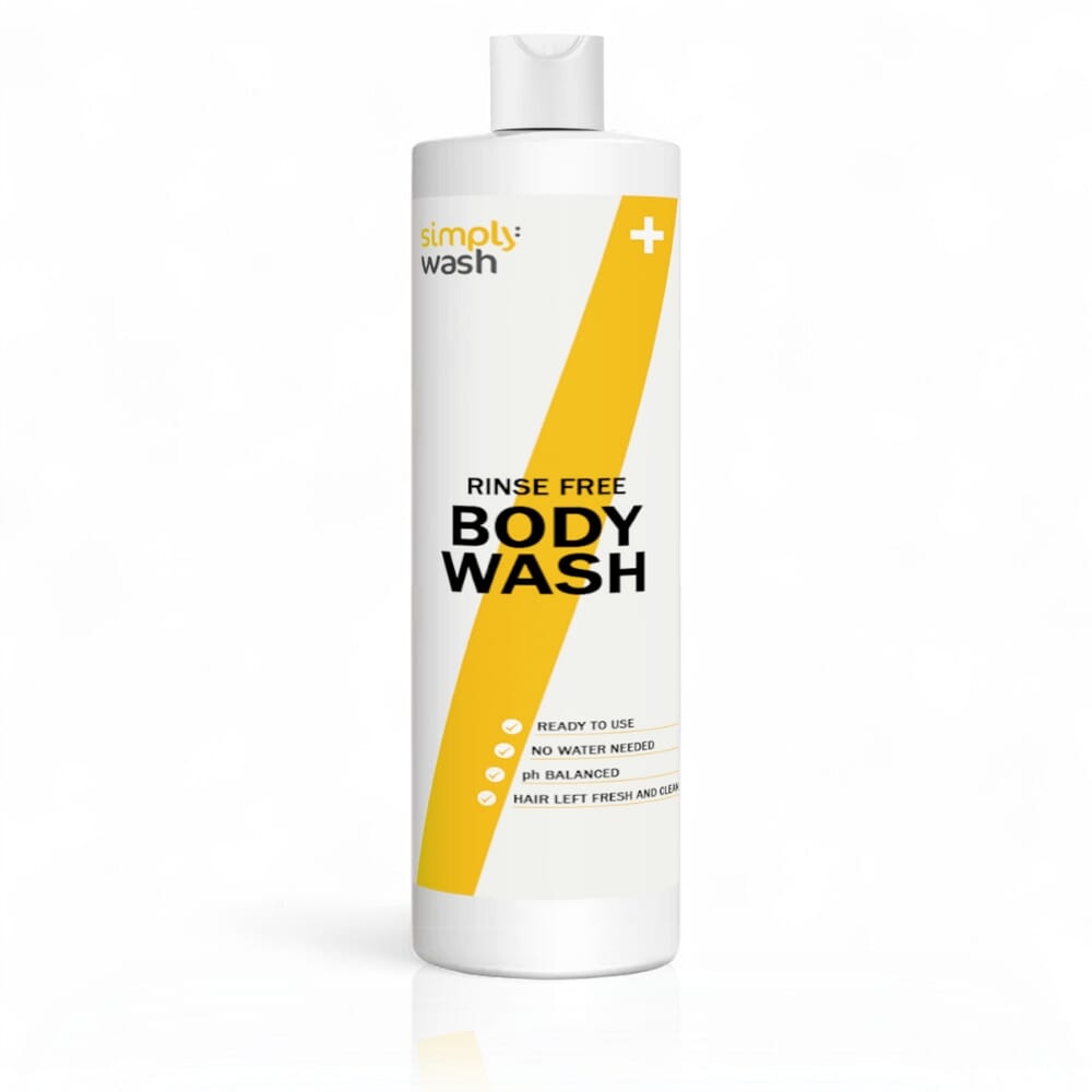 simply wash rinse free body wash 500ml