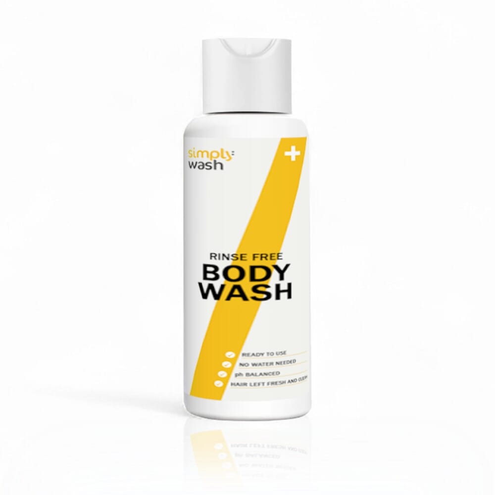simply wash rinse free body wash 65ml