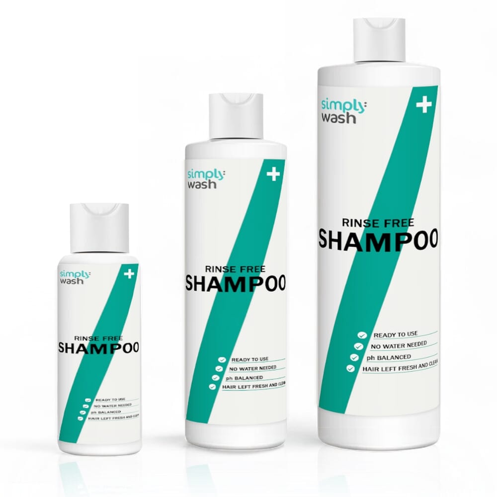 Simply Wash Rinse Free Shampoo