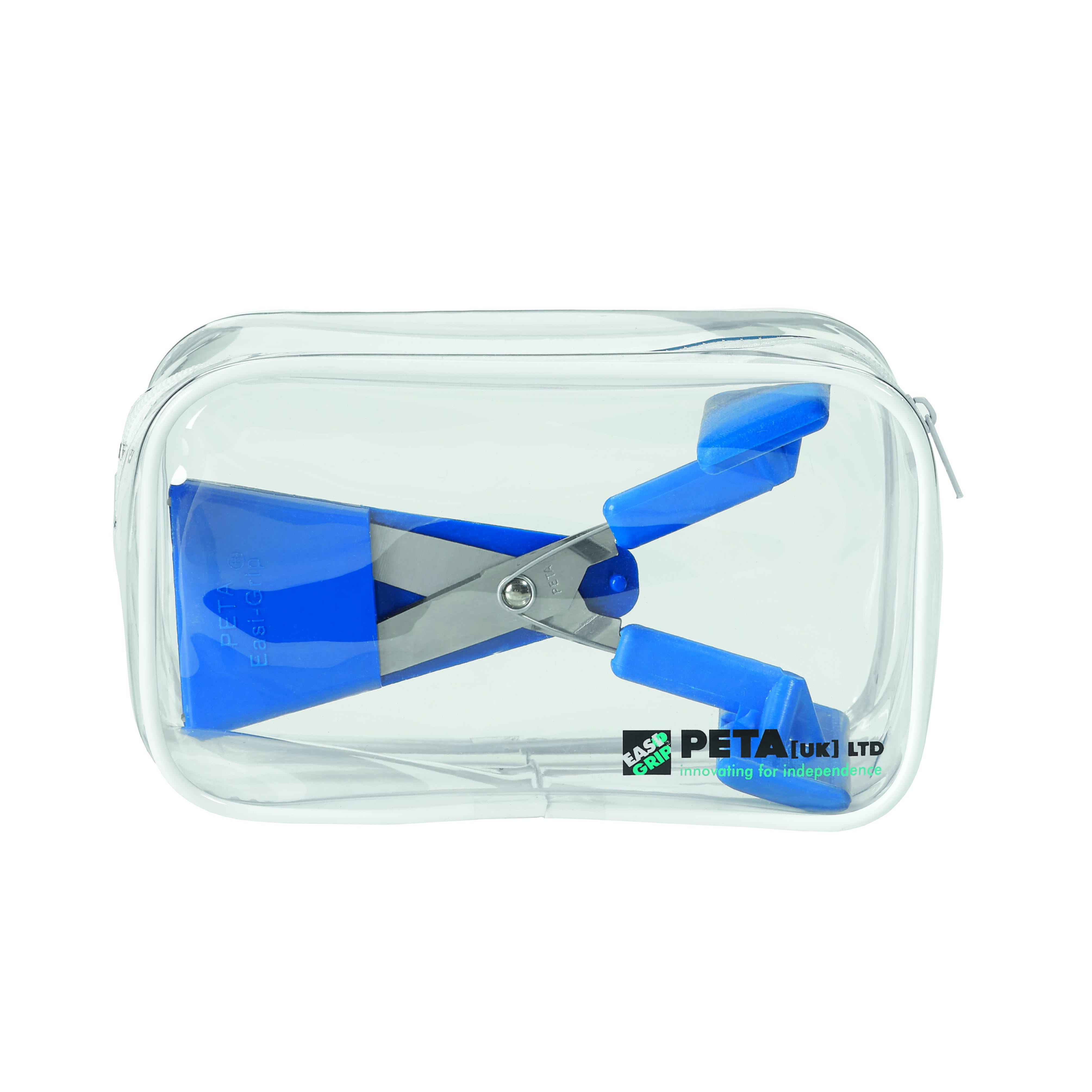 single hand use table top scissors in case