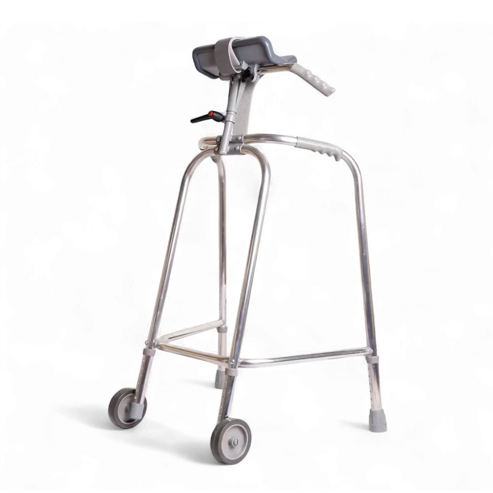 Single Trough Wheeled Walking Frame