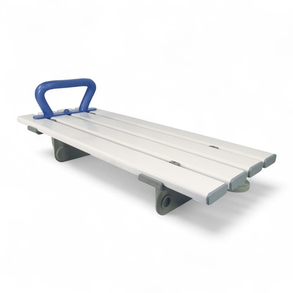 slatted bath board with handle 68 5cm