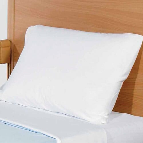 sleep knit envelope pillowcase on bed