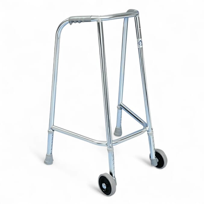 slimline wheeled walking frame