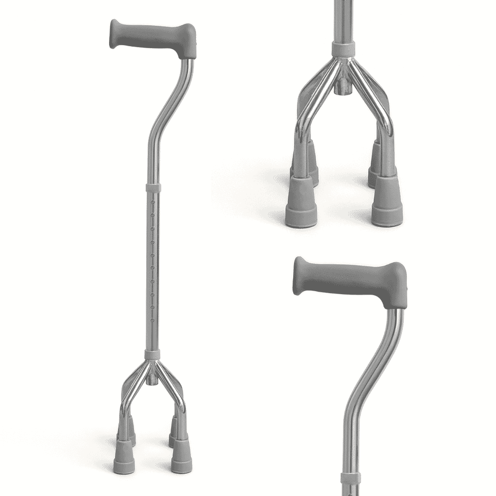 Small Base Quad Walking Stick