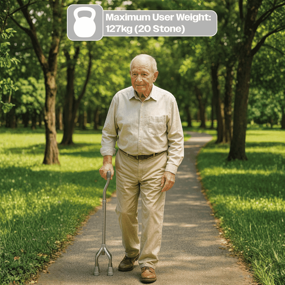 small base quad walking stickmax user weight