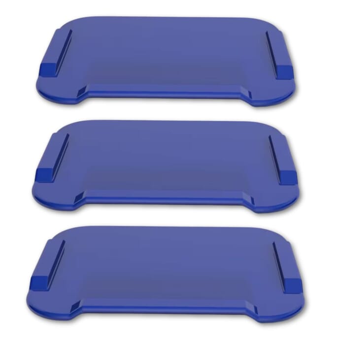 small non slip board blue pack of 3