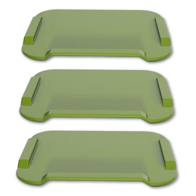 small non slip board green pack of 3