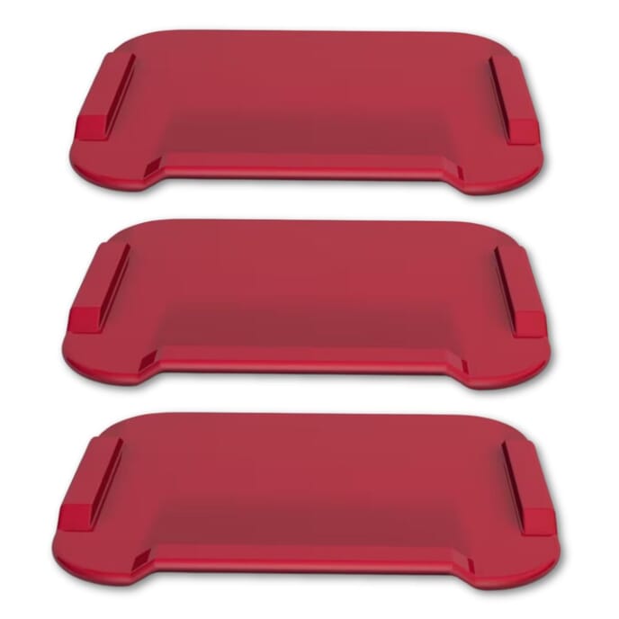 small non slip board red pack of 3