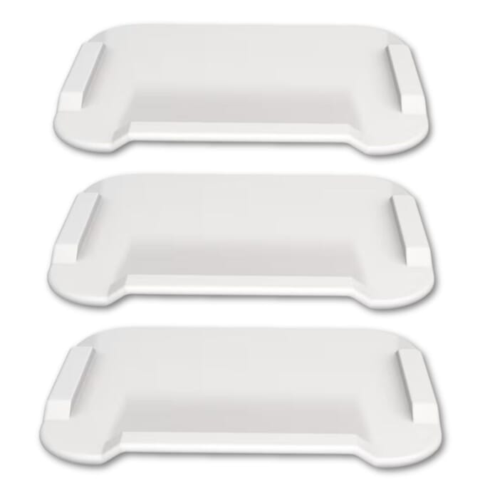 small non slip board white pack of 3