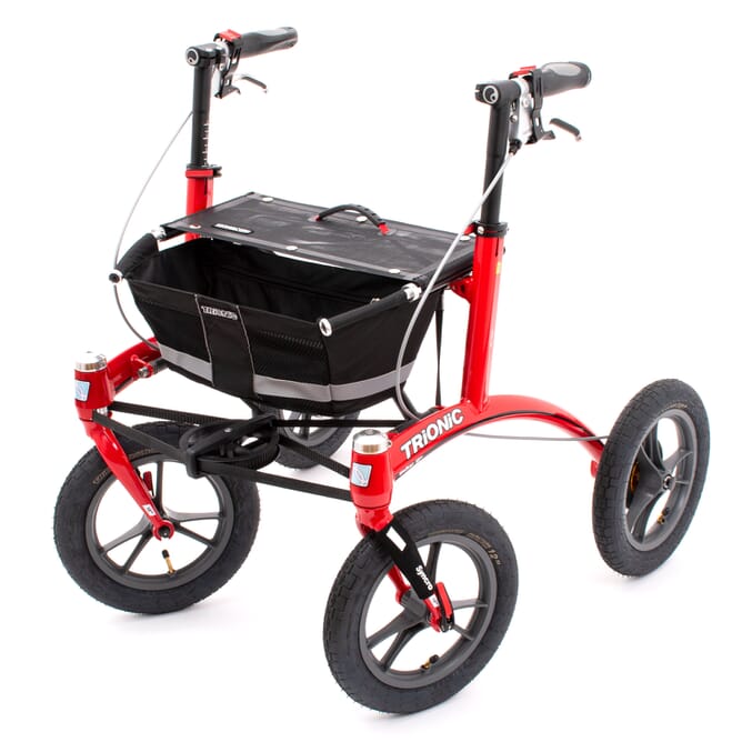 small trionic rollator walker front