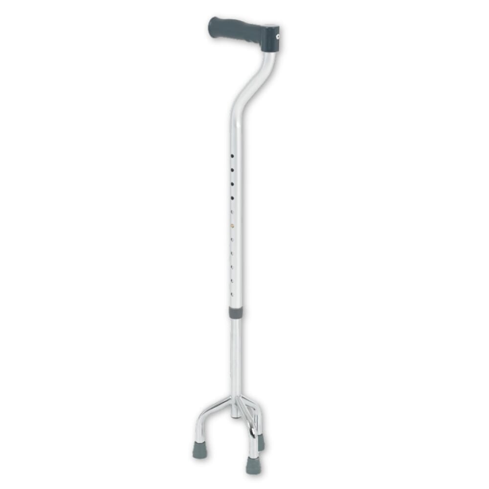 small tripod walking stick front